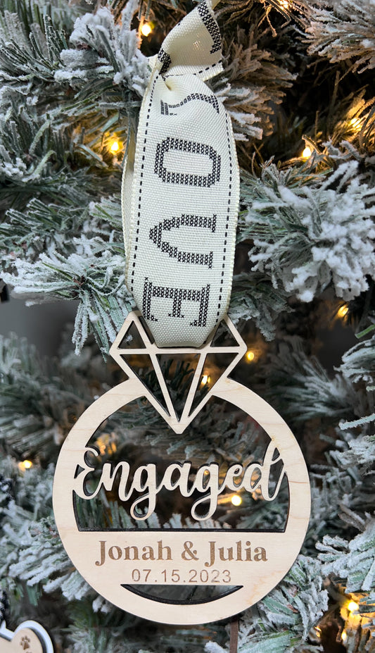 Engaged Ornament