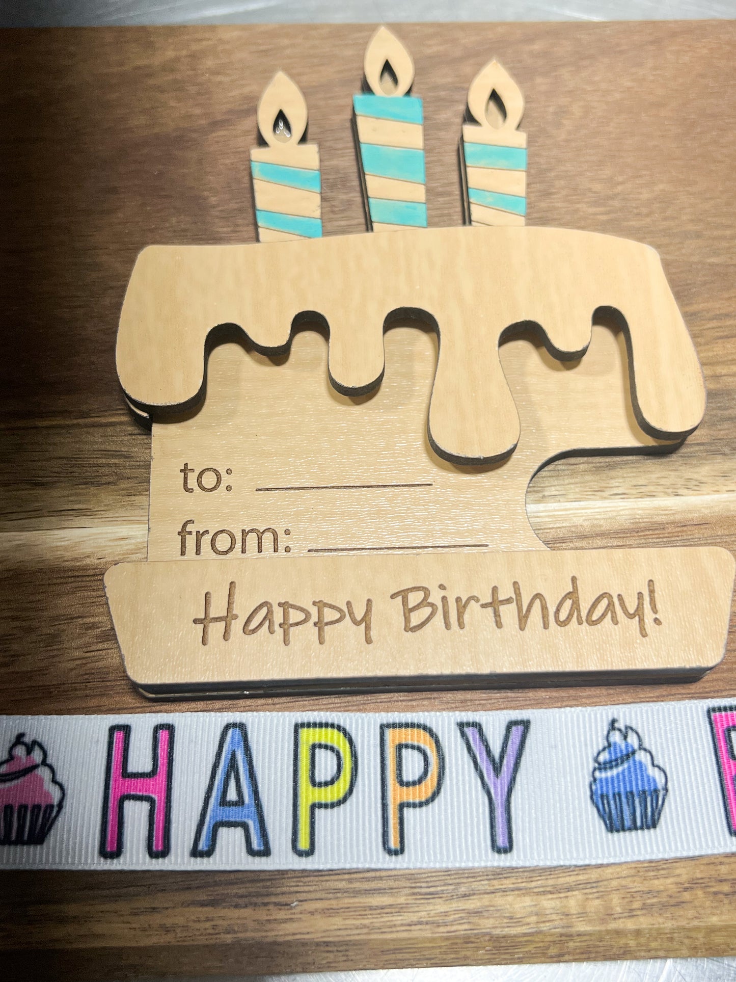 Birthday Gift Card Holder