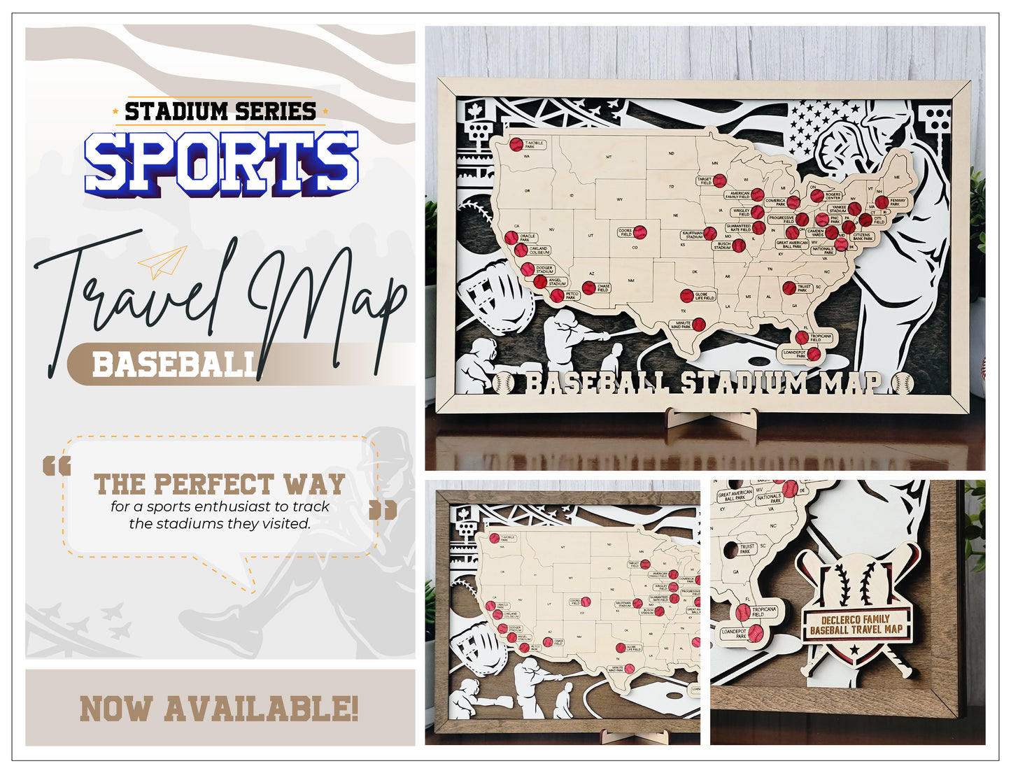 Baseball Stadium Map - MLB stadium map