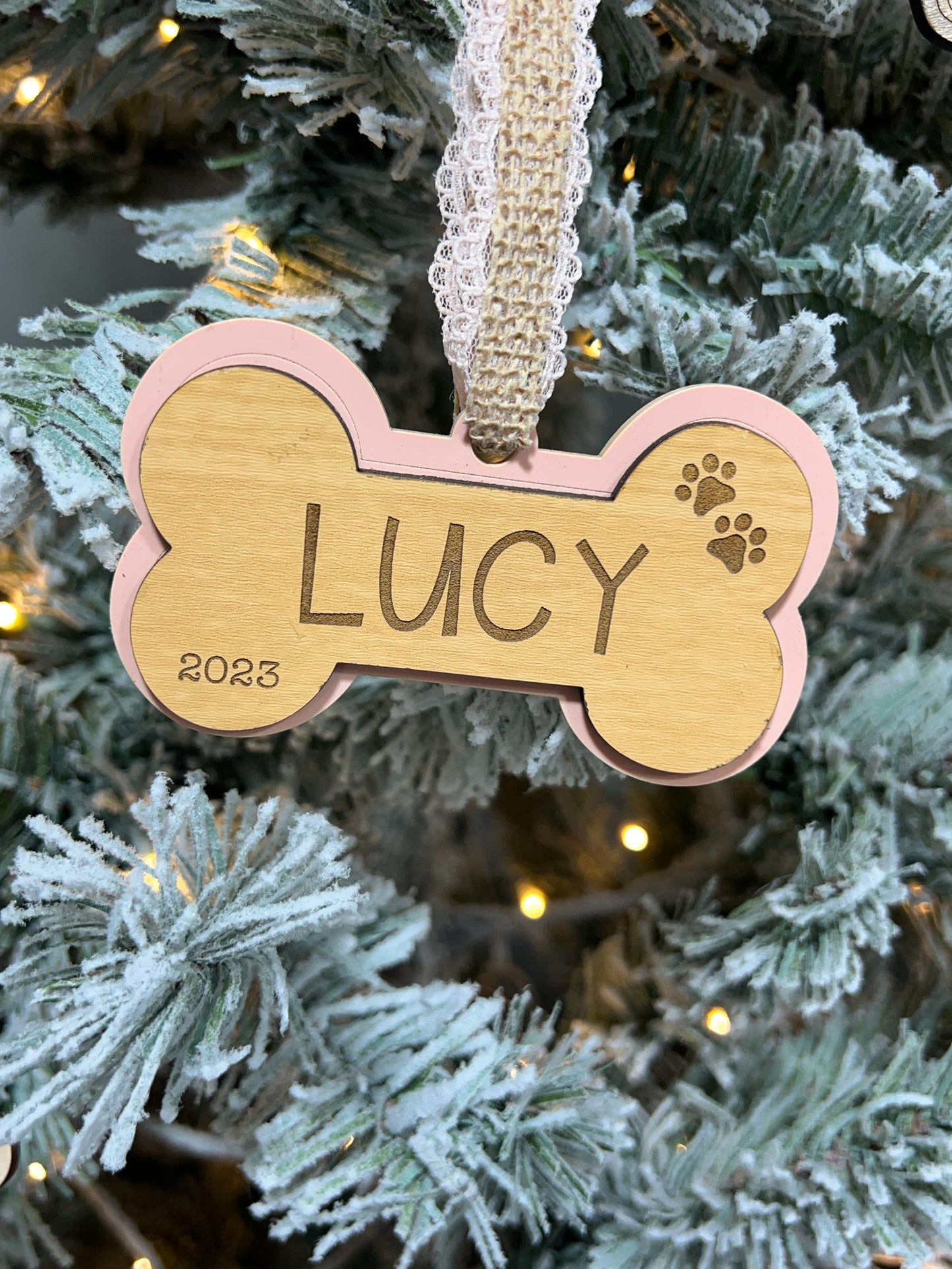 Dog/Puppy Bone 2023 ornament