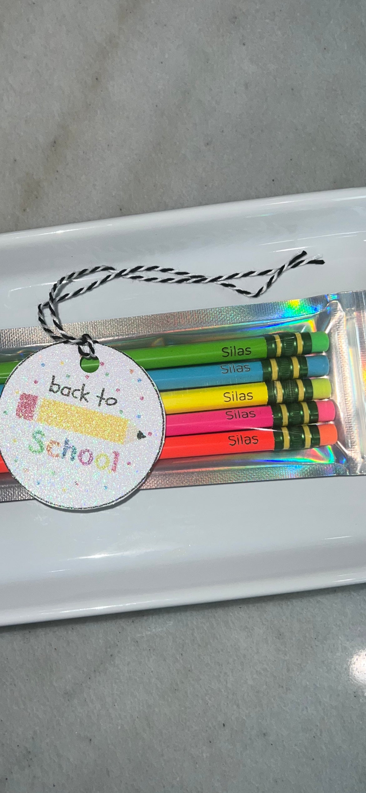 Personalized Pencils - set of 5