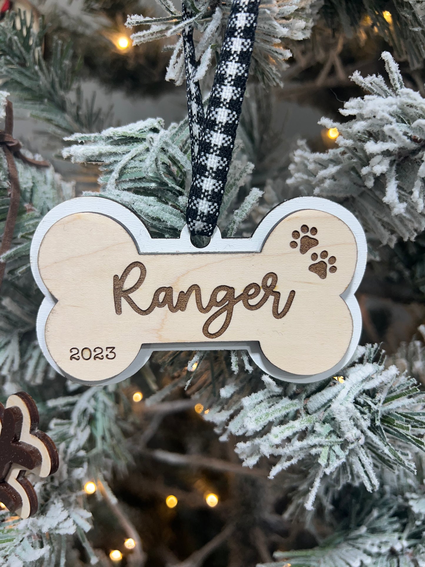 Dog/Puppy Bone 2023 ornament