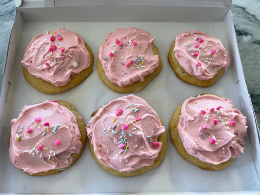 Sugar Cookies with Buttercream Icing