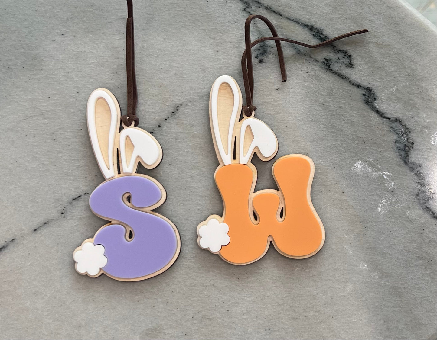 Easter Basket Initial Tags