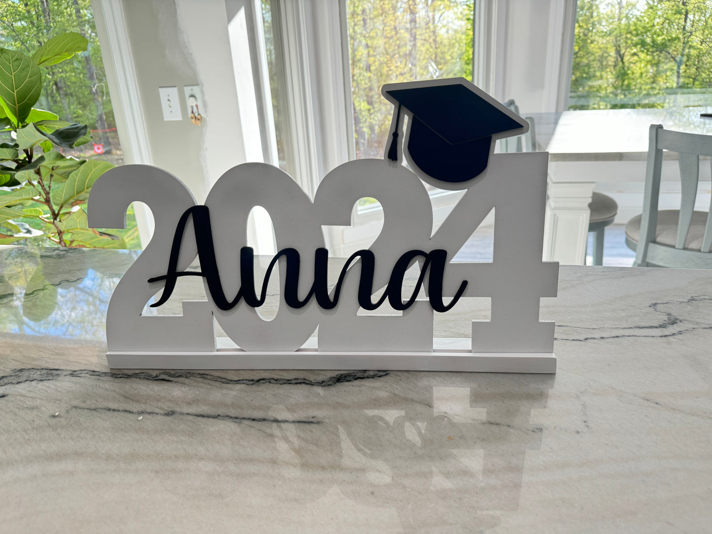 2024 Grad Name Sign (stand included)