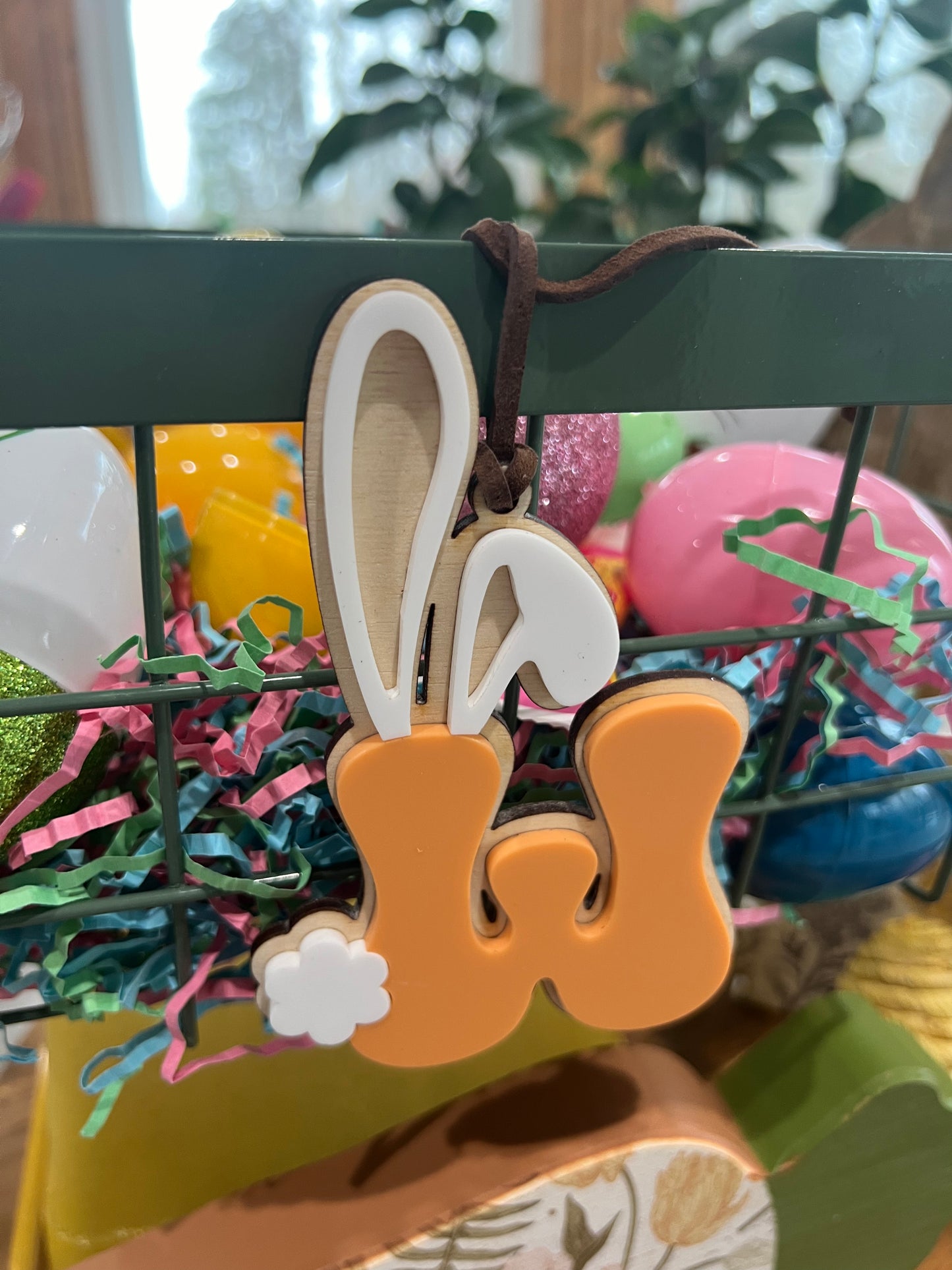 Easter Basket Initial Tags