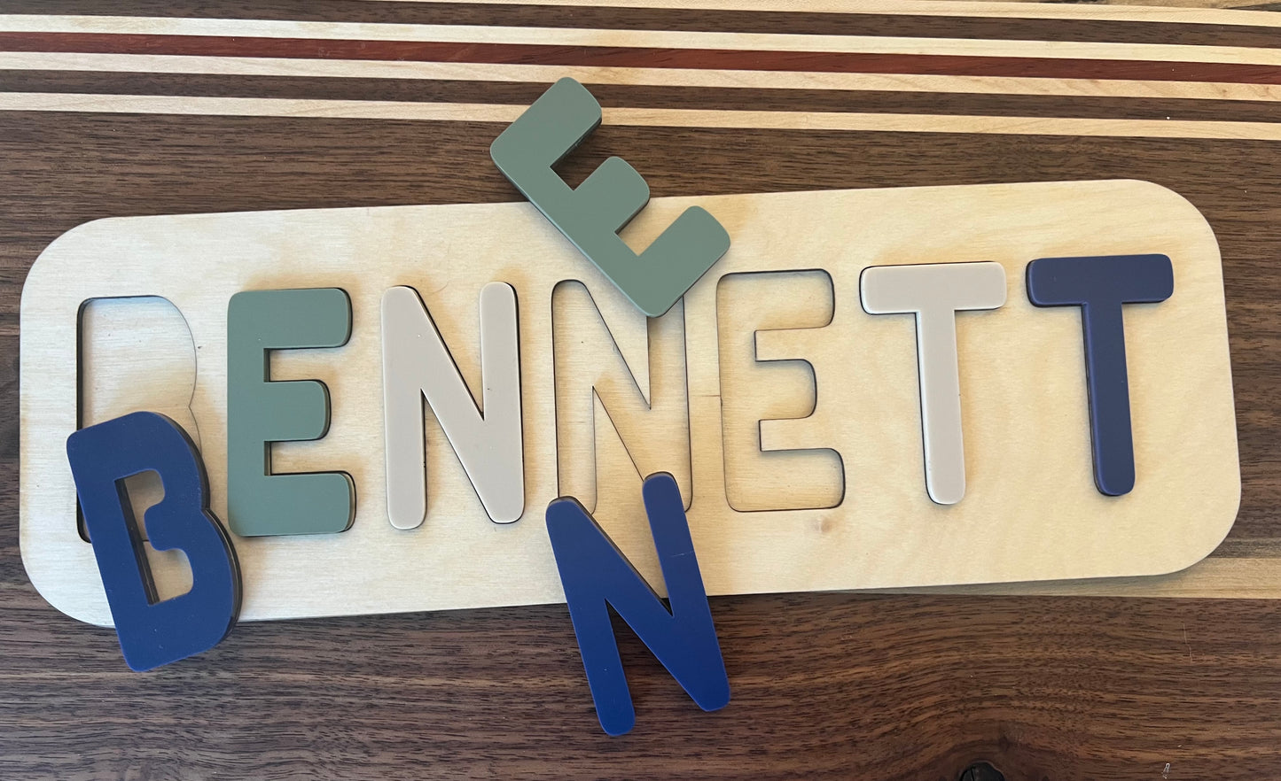 Wooden Name Puzzle